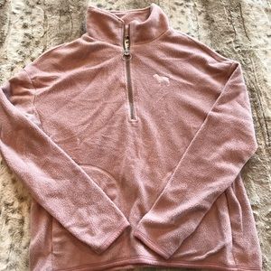 PINK Sherpa Half Zip